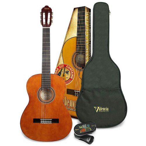 Valencia klasična gitara 4/4-set Slike