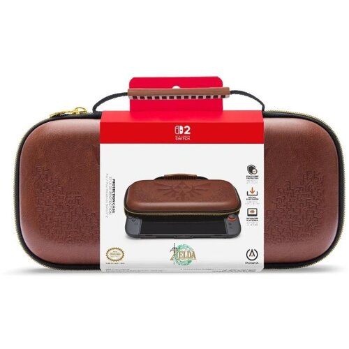 Power A Torbica z licenciranim za&amp;scaron;čitnim etuijem za Nintendo Switch 2 Zelda: grb Hylianov Slike