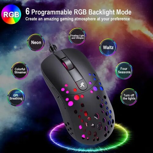  Gejmerski mi&amp;scaron; Weibo 902 za preciznu kontrolu i RGB Slike