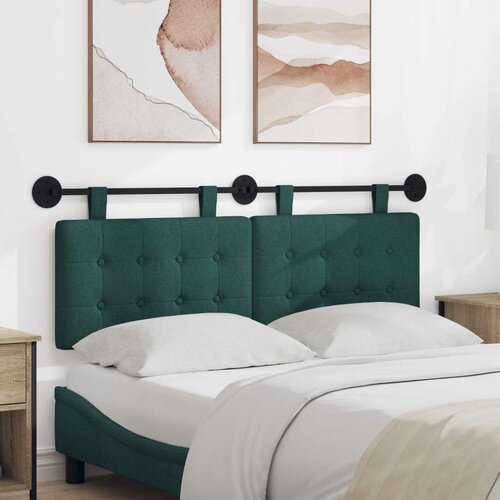  Viseće uzglavlje kreveta tkanina - Tamnozelena 140 cm bez LED Cene