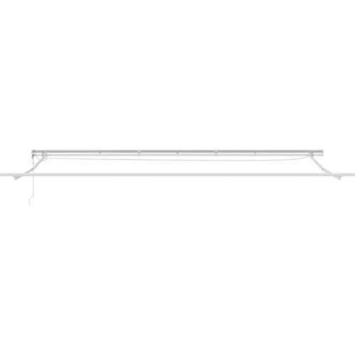vidaXL Avtomatska Retraktibilna tenda z LED Rdeča 600x350 cm, Tenda za zamenjavo blaga za okvir 6x3,5 m Rdeča Cene