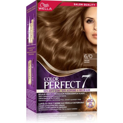 Wella Color Perfect Intense barva za lase odtenek 6/0 Dark Blonde 1 kos Slike