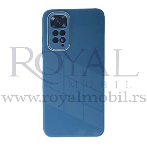  futrola glass case za iphone 12 pro max (6.7) svetlo plava Slike