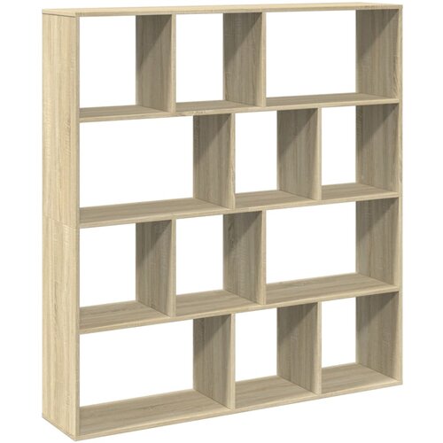 Maison Chic Knjižna omara - Knjižni regal sonoma hrast 132x29x141,5 cm inženirski les, (21725829) Slike