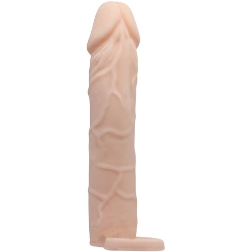  Pretty Love - prirodni penis rukav s prstenom Cene