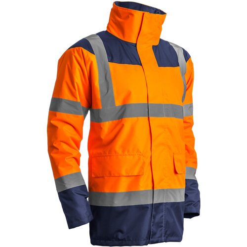  Signalizirajuća za&amp;scaron;titna Hi-viz jakna KETA narančasto-plava Slike