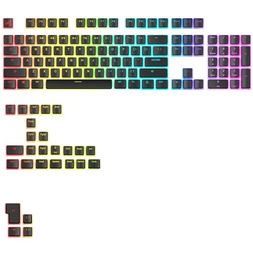 Glorious Keycaps Aura V3 - Black Cene