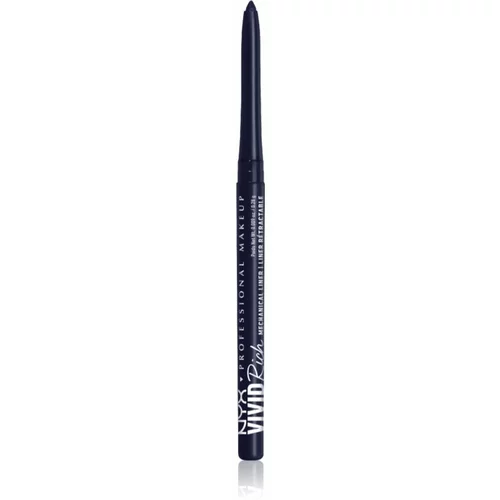 NYX Professional Makeup Vivid Rich samodejni svinčnik za oči odtenek 14 Saphire Bling 0,28 g
