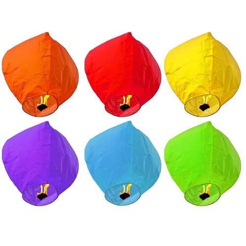 Festa Sky Lantern, leteći balon, miks boja ( 710082 ) Slike