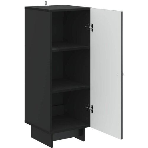  Kreveta Crna 33 x 34,5 x 90 cm Konstruirano drvo Slike