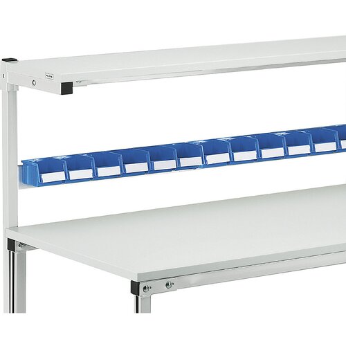Treston Aluminijasta profilna letev, za delovno mizo TPH z nivojsko polico, s &amp;scaron;irino 1200 mm Slike