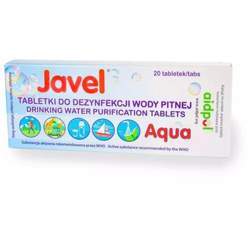 JAICO Javel Aqua water disinfection tablets, 20 pcs Cijene