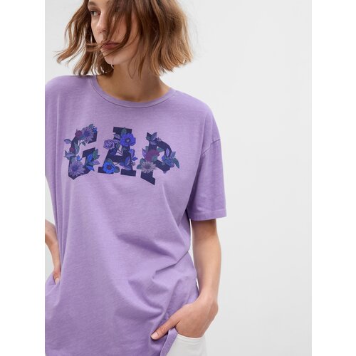 GAP T-shirt with floral logo - Women Cene