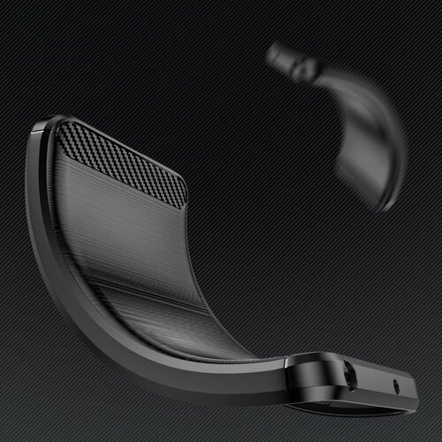 Carbon Case maskica za XIAOMI Redmi 12C crna Slike
