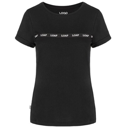 LOAP Majice s kratkimi rokavi Balzala Črna Cene