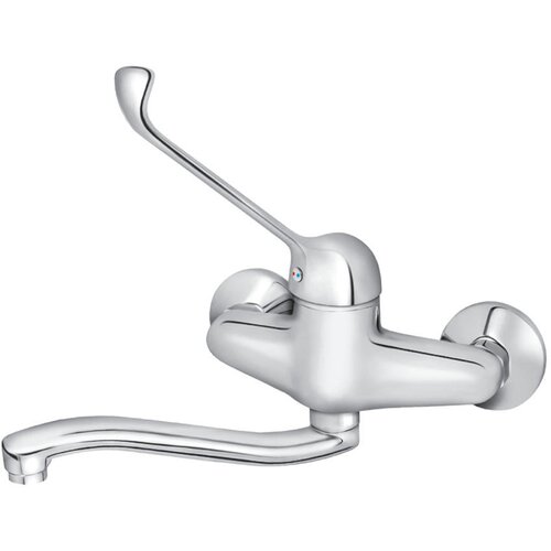 Rosan baterija za lavabo zidna KING lekarska S 200 mm J32L002 ROS035 Slike