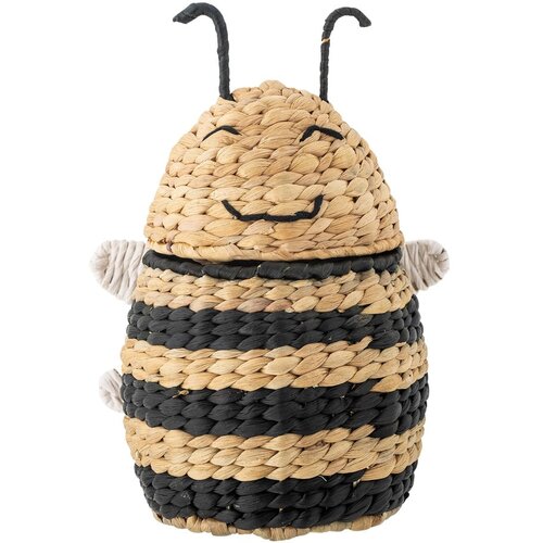Bloomingville Mini Dječja kutija za pohranu od vodenog zumbula u prirodnoj boji 20x18x30 cm Finn &amp;ndash; Slike