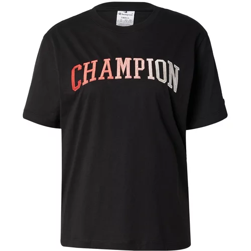 Champion Authentic Athletic Apparel Majica bež / roza / rdeča / črna