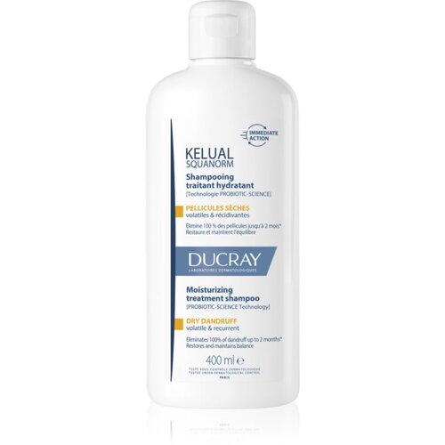 Ducray Kelual Squanorm intenzivno vlažilni &amp;scaron;ampon proti suhemu prhljaju 400 ml Slike