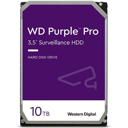 Wd HDD 10TB 101PURP SATA3 256MB Purple Pro Cene