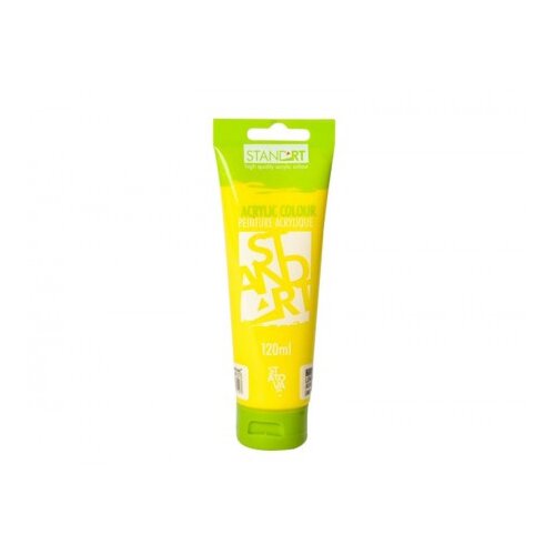 Standart akrilna boja, lemon yellow, 120ml ( 641215 ) Slike