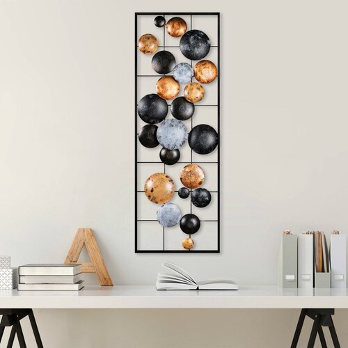 Wallity Zidna dekoracija Camber-1, 32cmx90cmx4cm, Šarena Cene