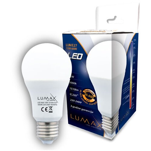 Lumax LED SIJALICE E27/18W/1750LM/6500K/35000H/220* Slike