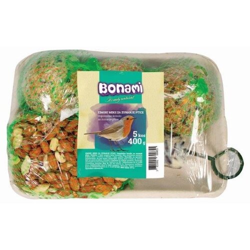 BONAMI lojni zimski miks za zunanje ptice 5 različnih pogač Slike