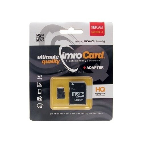 Imro SPOMINSKA KARTICA 16GB HQ microSD class 10 Cene