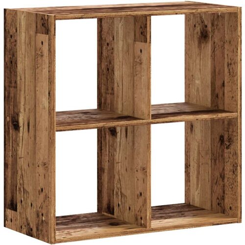 vidaXL Regal za knjige boja starog drva 68,5x32x68,5 cm drveni Cijene