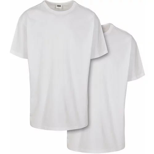 UC Men Organic Base T-Shirt 2-Pack White+White