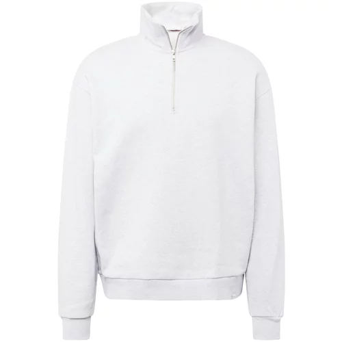 Les Deux Sweater majica siva melange / bijela