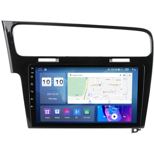  RADIO ANDROID TOUCH SCREEN 10" TIPSKI VW GOLF 7 2013-2017 1+16GB