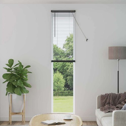  Venecijanska roleta Podesiva Srebrno Siva 213 x 40 cm PVC - Srebrno siva 40 x 213 cm Cene
