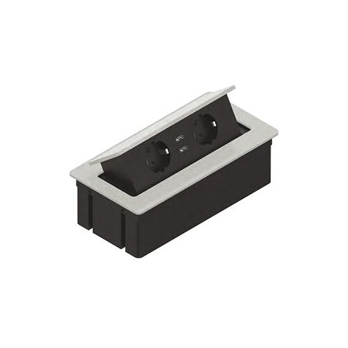 Utičnica pop up 240x120mm metal. 3shuko 2USB Cijene