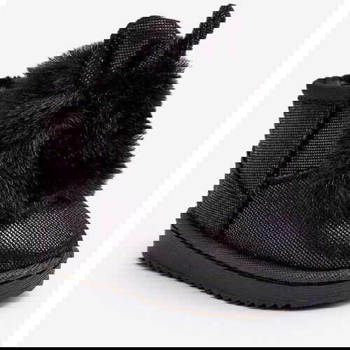 Boto Children's Snow Boots with Furry Ears Black Betty Cene
