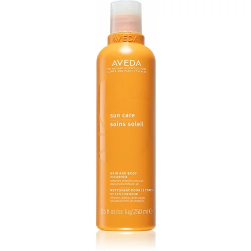 Aveda Sun Care Hair and Body Cleanser šampon i gel za tuširanje 2 u 1 za kosu iscrpljenu klorom, suncem i slanom vodom 250 ml