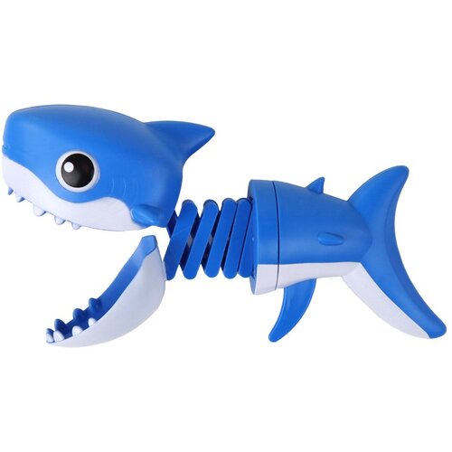 Igračka pi&amp;scaron;tolj morski pas koji grize, plavi Slike
