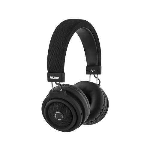 Acme BH60 bluetooth sklopive A180978, black slu&amp;scaron;alice Slike