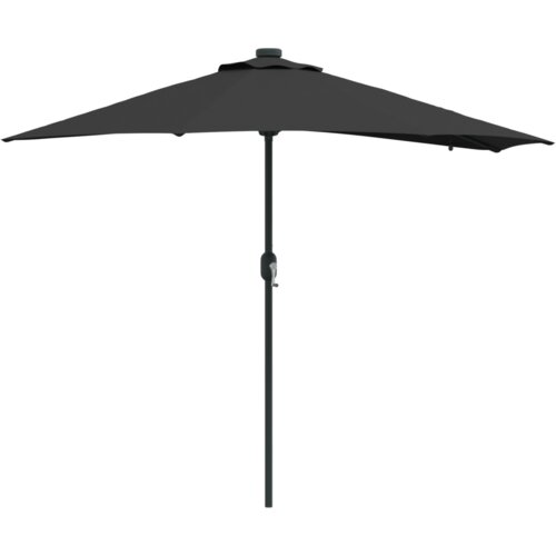 VidaXL vrtni suncobran antracit 294 x 150 x 223 cm tkanina Slike