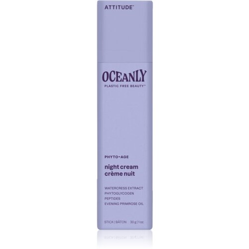 Attitude Oceanly Night Cream noćna krema protiv svih znakova starenja s peptidima 30 g Cijene