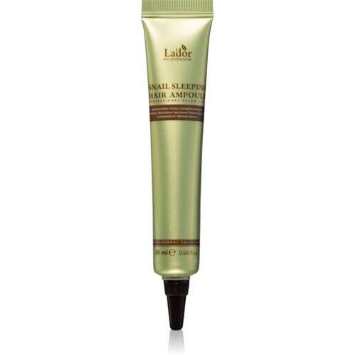 LADOR Snail Sleeping Hair Ampoule noćna ampula za zdravu i lijepu kosu 20x20 ml Slike