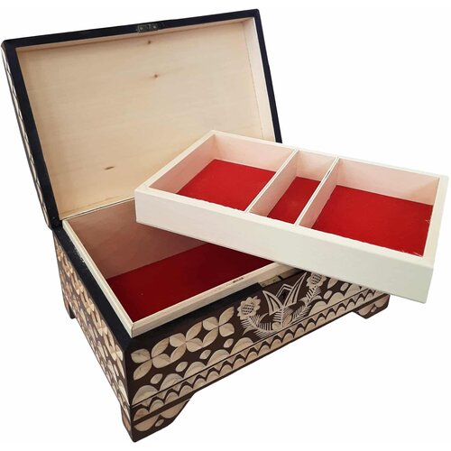  Drvena kutija za nakit Slike
