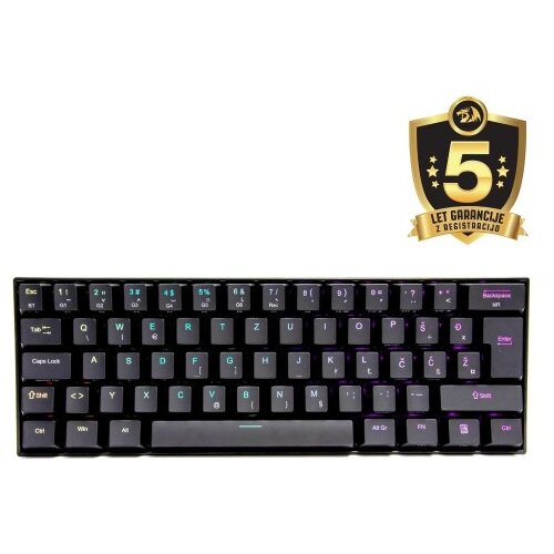 Redragon DRACONIC K530 RGB MEHANIČNA TIPKOVNICA SLO/CRO, RJAVA STIKALA Cene