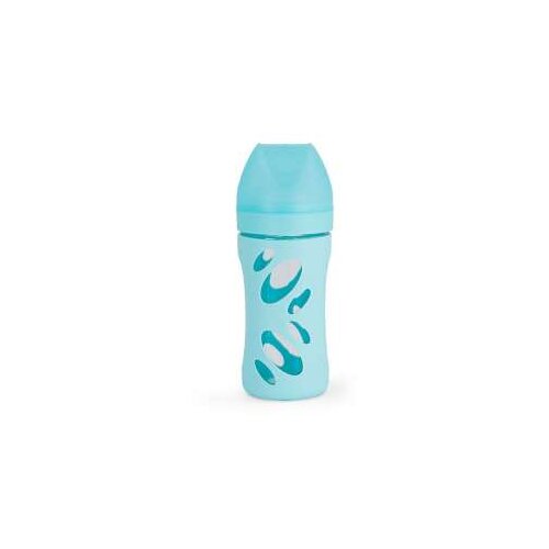 Twistshake ANTI-COLIC STAKLENA FLASICA 260ML PASTEL BLUE Slike
