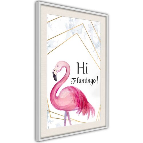  Poster - Pink Visitor 30x45 Slike