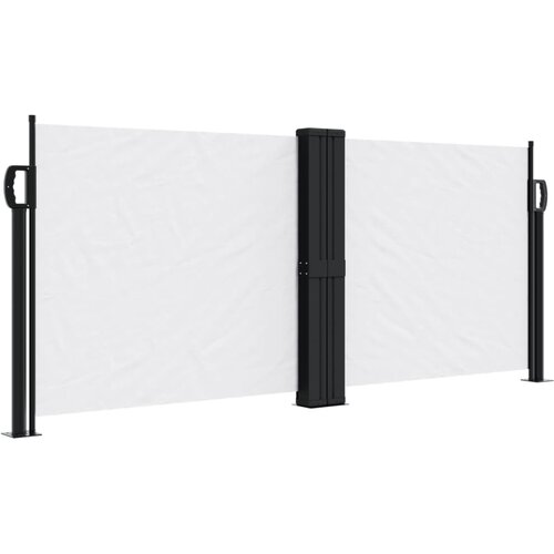 Maison Chic Zložljiva stranska tenda - Senčniki bela 100x1000 cm, (22041441) Slike