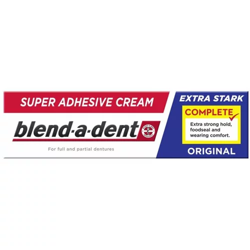 Blend-a-dent complete krema za pričvršćivanje zubnih proteza Original 47 g