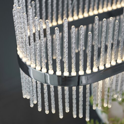  Endon 107109 - LED luster na sajli LED/47W/230V 3000K sjajni hrom Slike