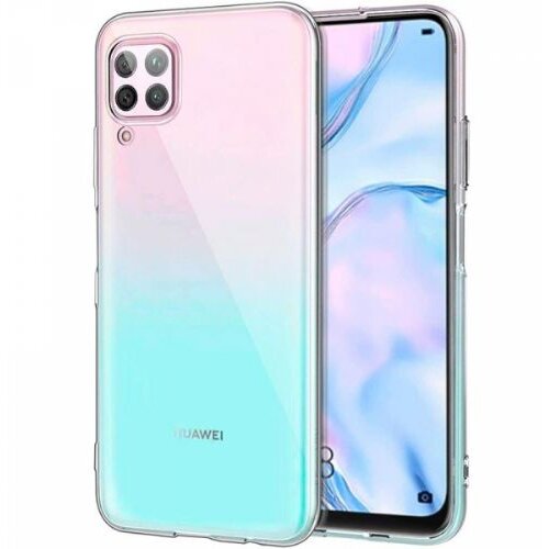 Nillkin ultra tanek silikonski ovitek za huawei P40 lite e - prozoren Slike